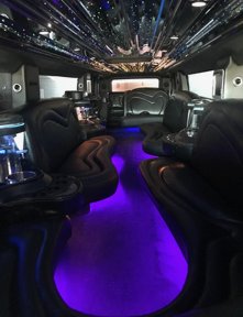 White Hummer H2 Limo 7